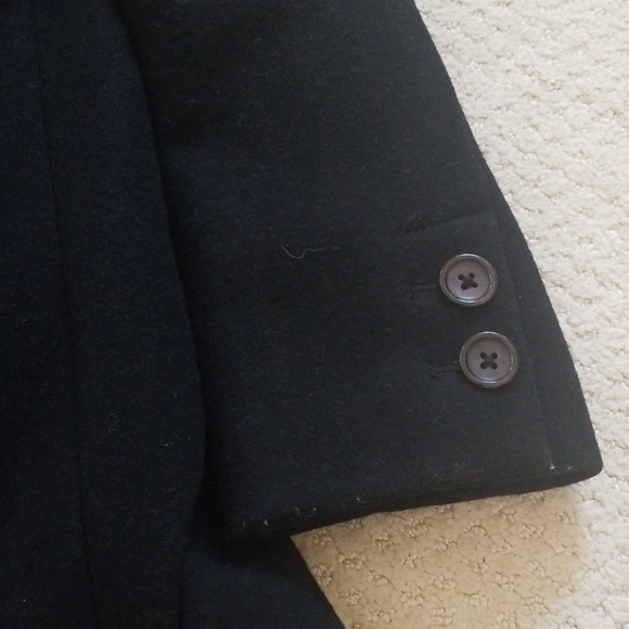 J crew black wool peacoat - Picture 3 of 4